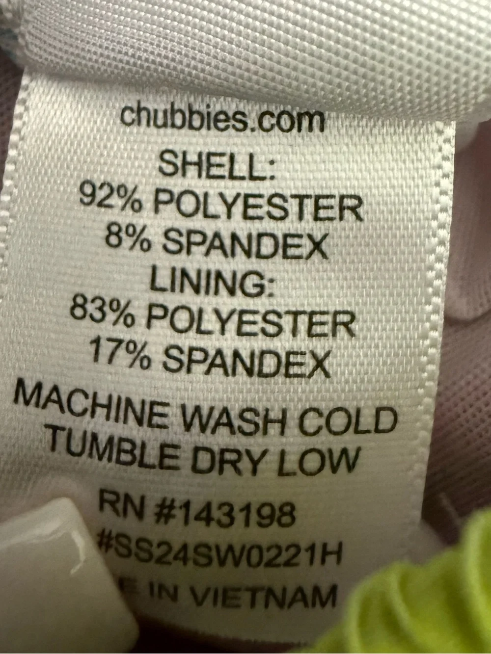 Chubbies Dino Delights Swim Trunks